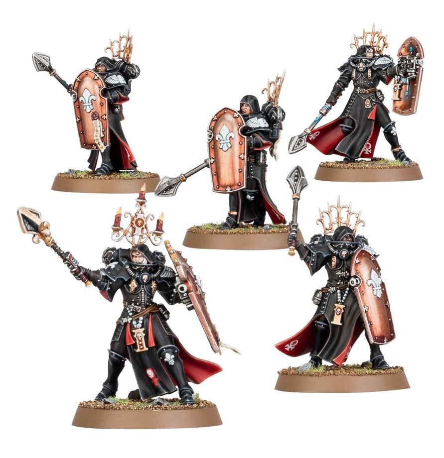 Warhammer 40K Combat Patrol Adepta Sororitas Army Set – 27 Multipart Plastic Miniatures, Sisters of Battle Warhammer 40,000 Starter & Expansion Box