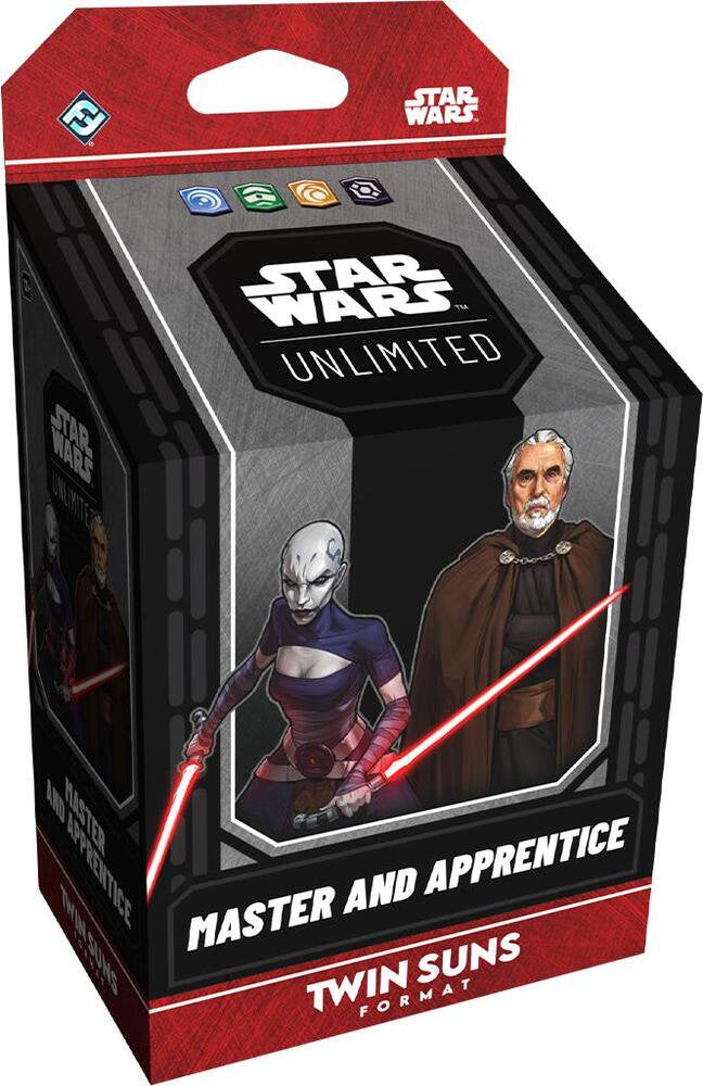 Star Wars Unlimited Twin Suns Format Master & Apprentice Star Wars Unlimited Twin Suns Format Master & Apprentice Collectible Trading Card Game for