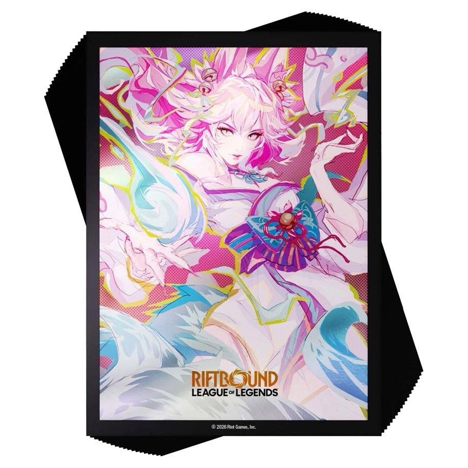 Riftbound Spiritforged Spirit Blossom Ahri Art Sleeves