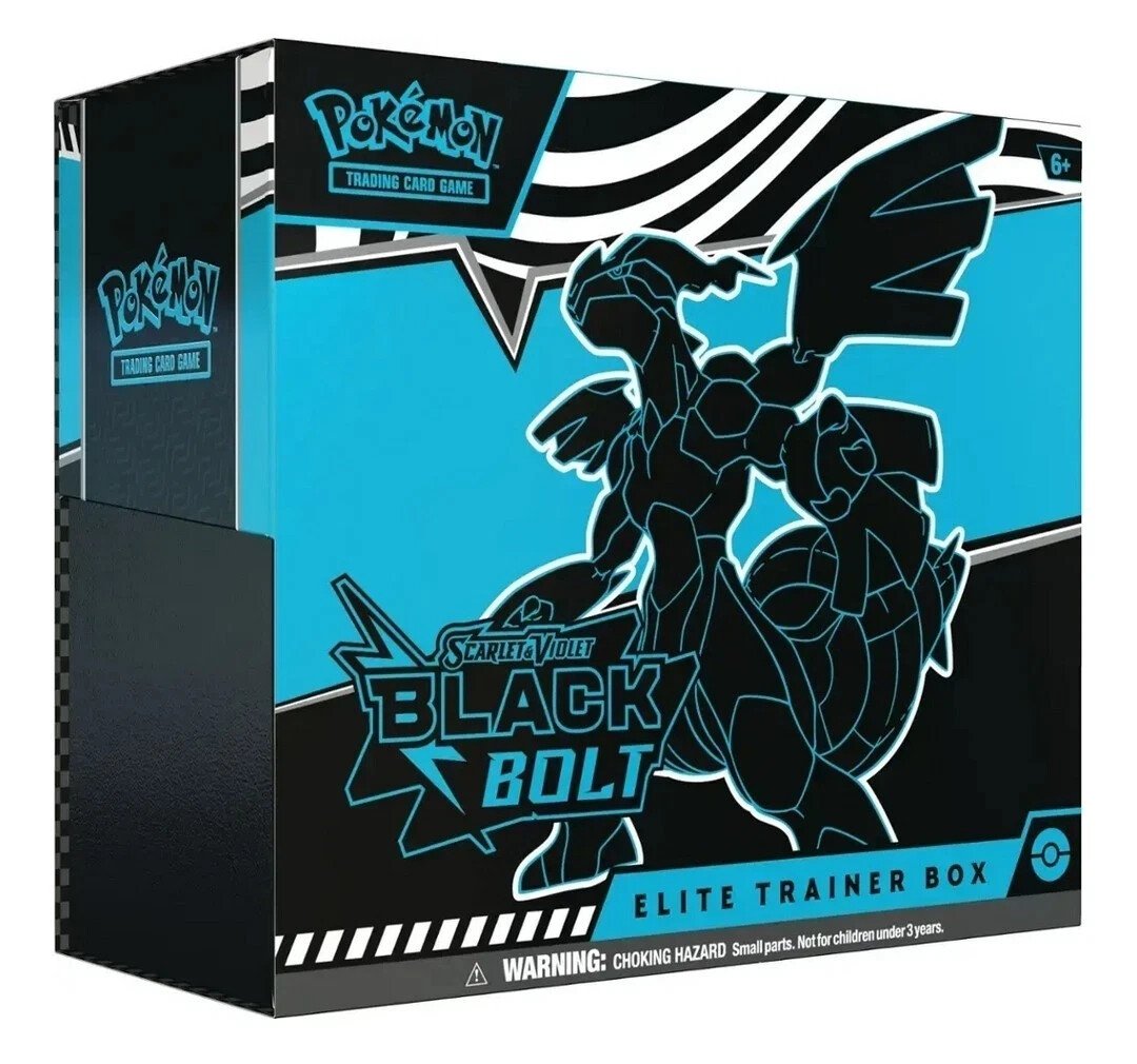 Pokemon TCG Scarlet & Violet Black Bolt Elite Trainer Box (ETB)