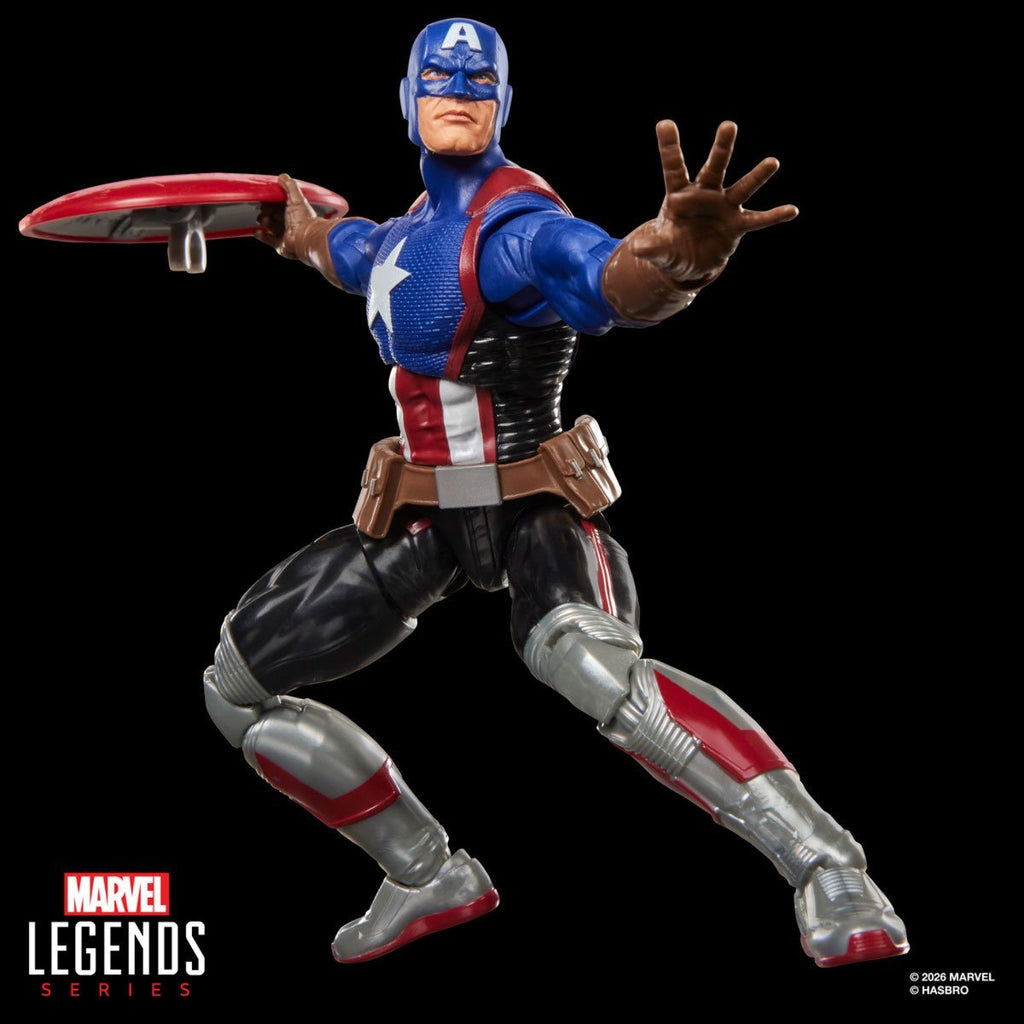 Marvel Legends Series Captain America Avengers: Twilight 6-Inch Action Figure with Shield, Accessories and Exclusive Foil Magic: The Gathering Card