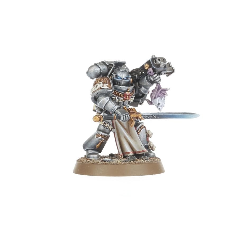 Warhammer 40K Combat Patrol Grey Knights Army Set – 17 Miniatures Including Castellan Crowe, Strike Squad, Brotherhood Terminators & Venerable