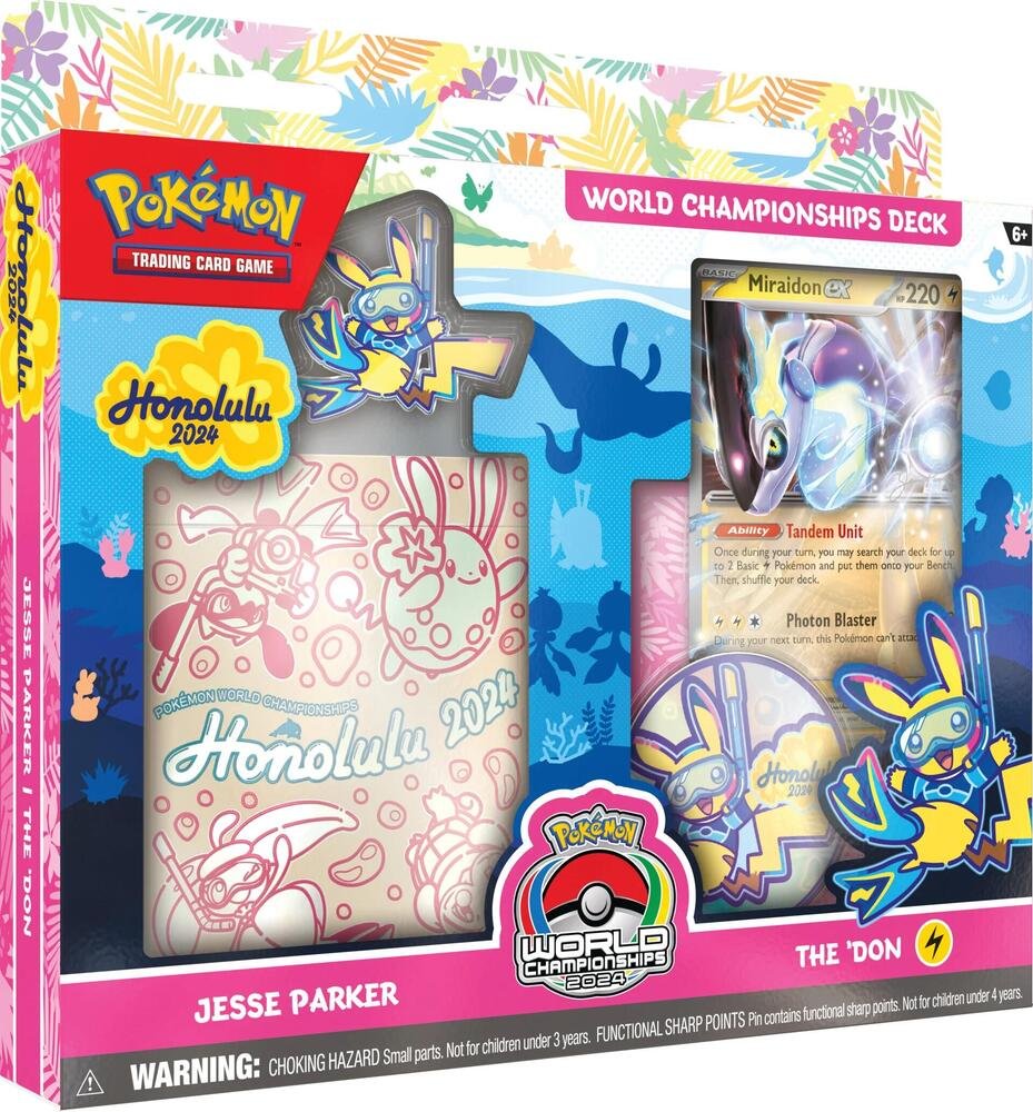 Pokémon TCG 2024 Honolulu World Championships Deck – Pokémon Cards, Booster Packs, Collectible Card Games