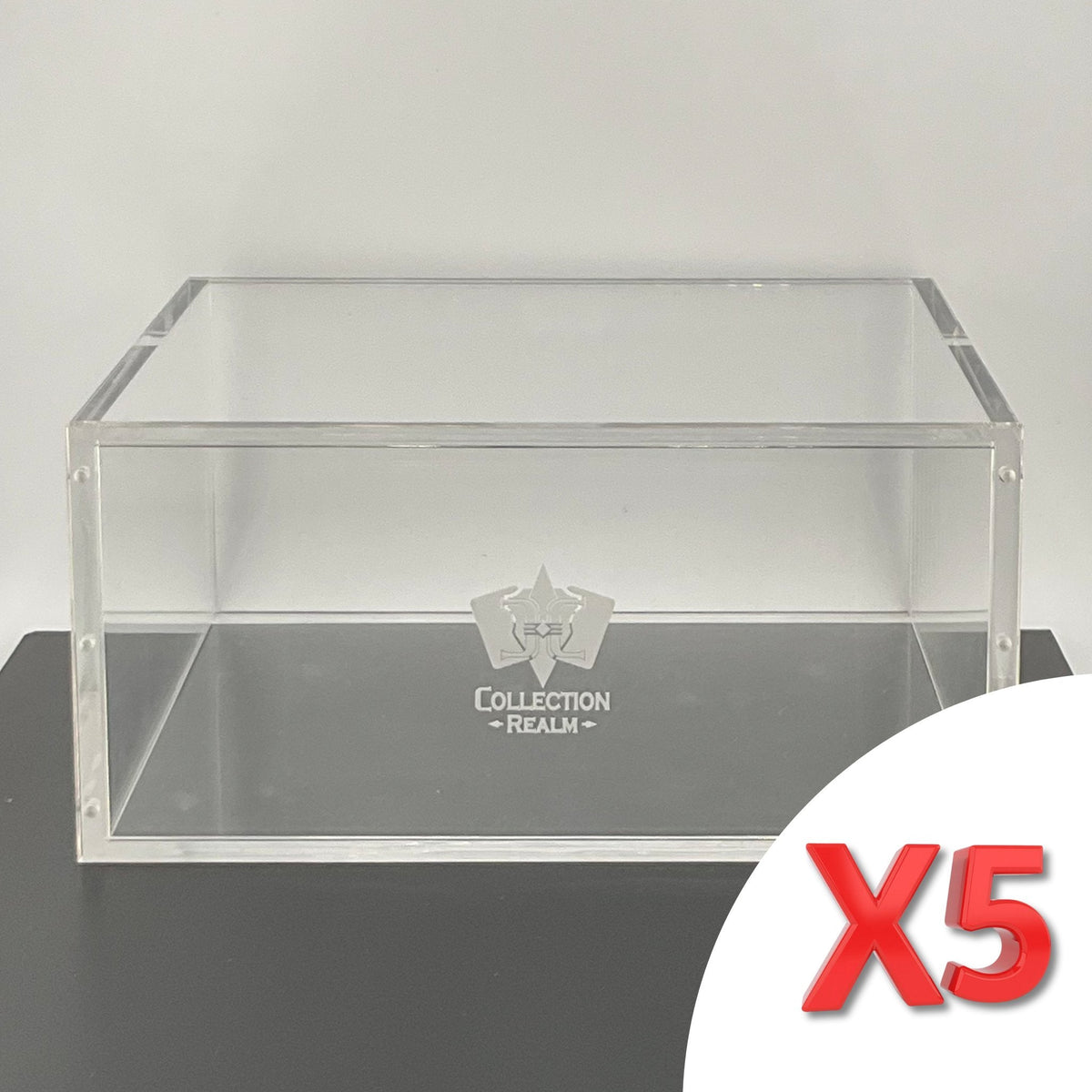 Pokémon Booster Box Acrylic Display Case – Stackable Clear Acrylic Protector with Magnetic Lid, UV Protection, Dust & Moisture Resistant for