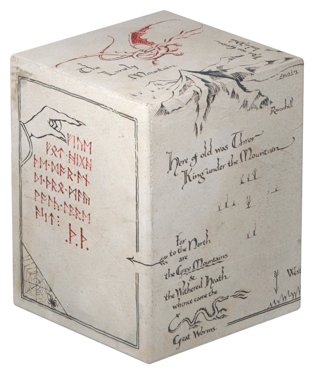 Ultimate Guard The Hobbit RTE Boulder 100+ Thror's Map Deck Box (Preorder)