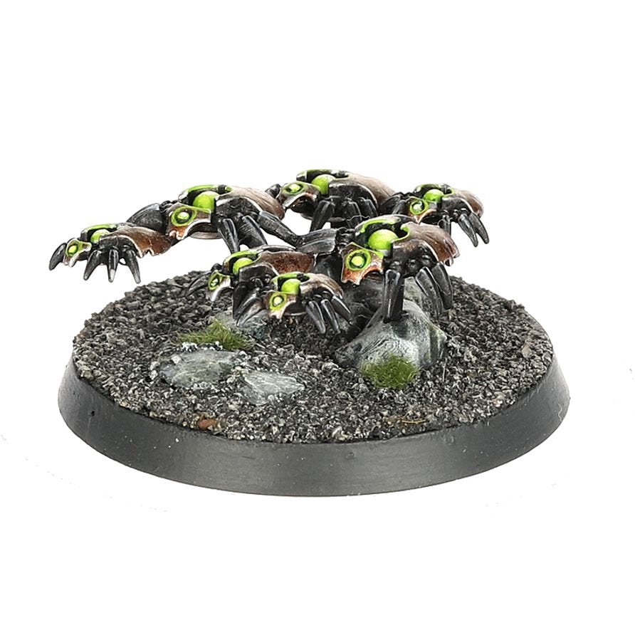 Warhammer 40K Combat Patrol Necrons Army Box Set – Games Workshop Warhammer 40,000 Miniatures Kit Featuring Necron Warriors, Canoptek Constructs &