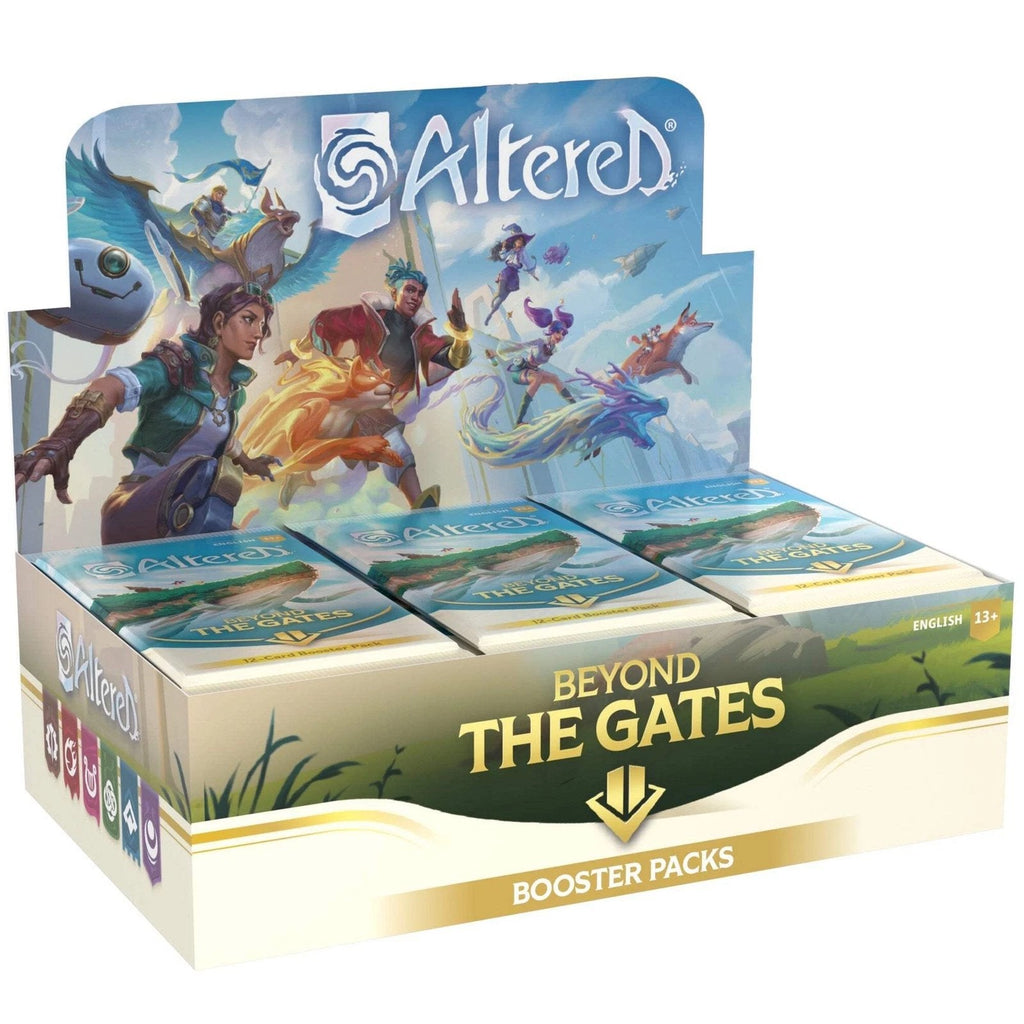 Altered TCG: Beyond the Gates Booster Box – Collector Booster with Trading Cards, Booster Pack Set for Card Game Fans, Card Deck Expansion