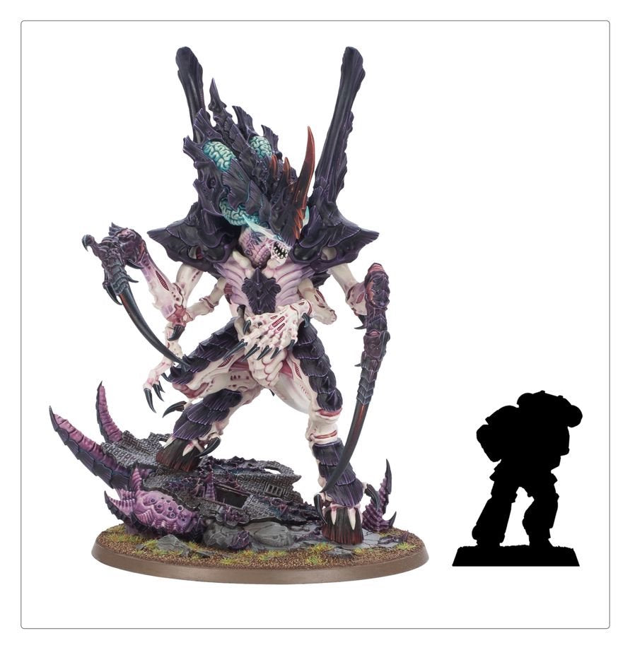 Warhammer 40,000 Tyranids Norn Emissary Miniature Model Kit – Builds Norn Emissary or Norn Assimilator – Massive Psychic Monster with Citadel 100mm