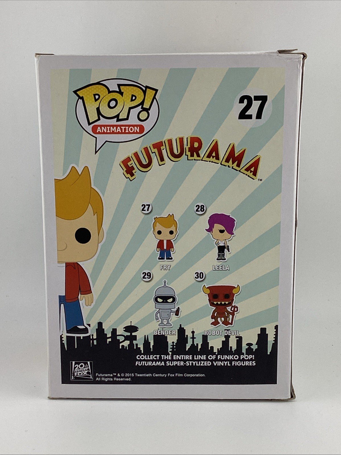 Funko Pop! Vinyl: Futurama - Philip J. Fry #27