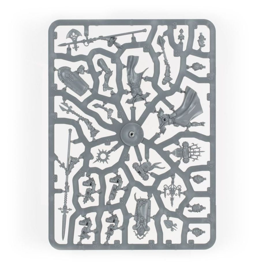 Warhammer 40K Combat Patrol Adepta Sororitas Army Set – 27 Multipart Plastic Miniatures, Sisters of Battle Warhammer 40,000 Starter & Expansion Box