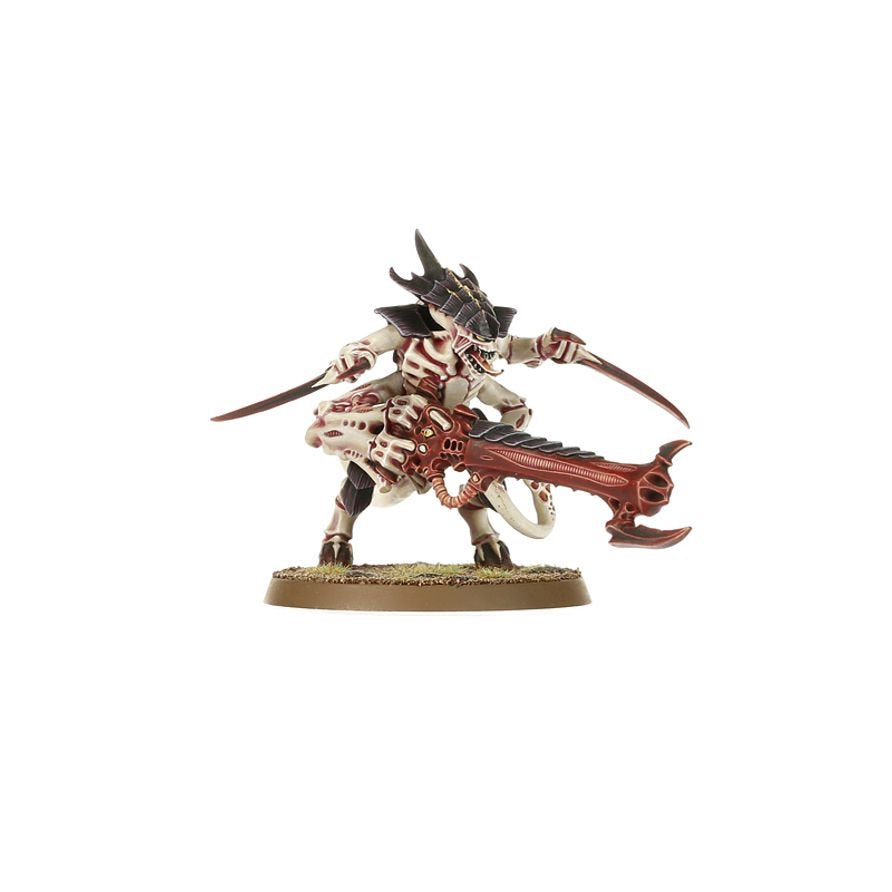 Warhammer 40,000 Tyranids Warriors Miniatures Kit – Build 3 Tyranid Warriors or Tyranid Prime – Customizable Bio-Weapons & Poses – Plastic Tabletop