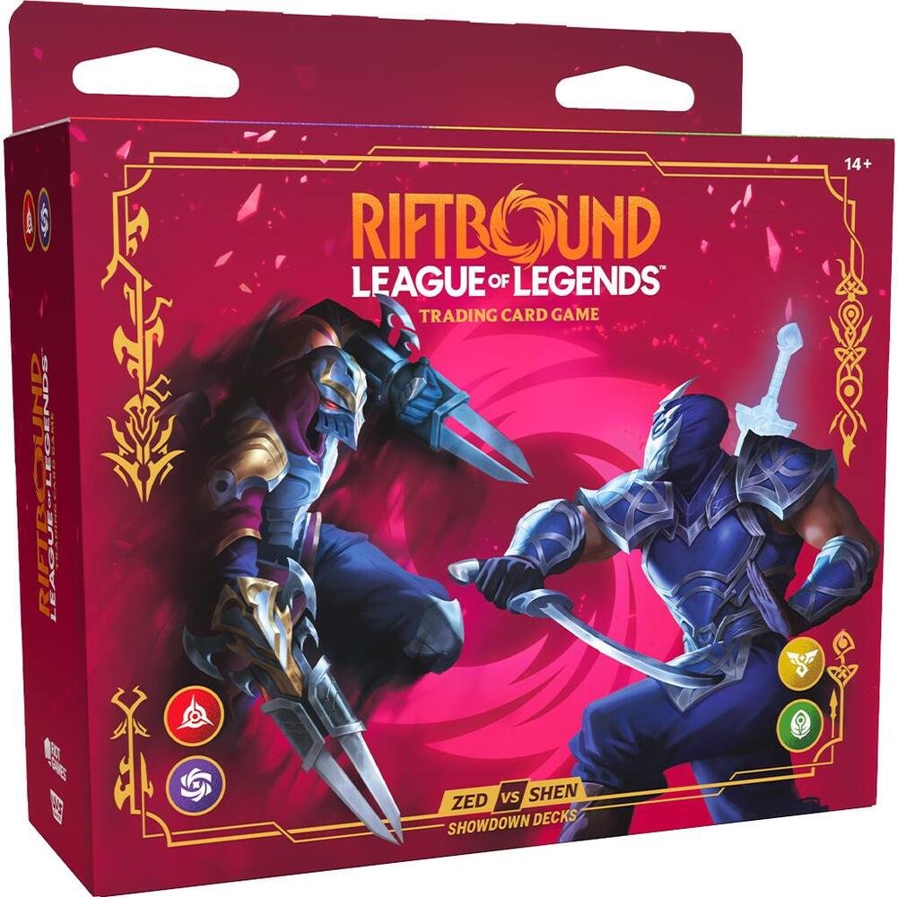 Riftbound League of Legends Vendetta Showdown Decks Zed vs Shen
