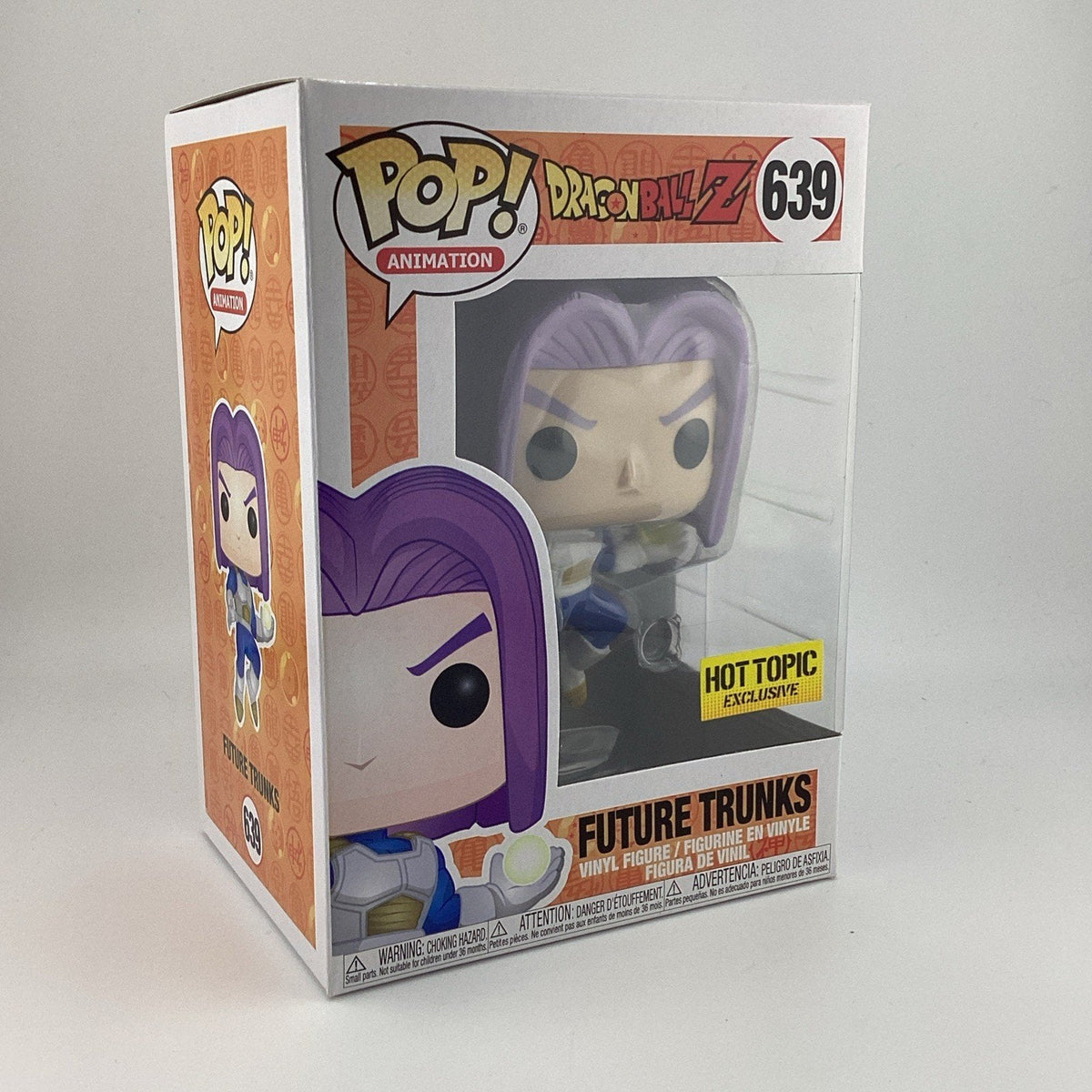 Funko Pop! Dragon Ball Z - Future Trunks #639 Hot Topic Ex
