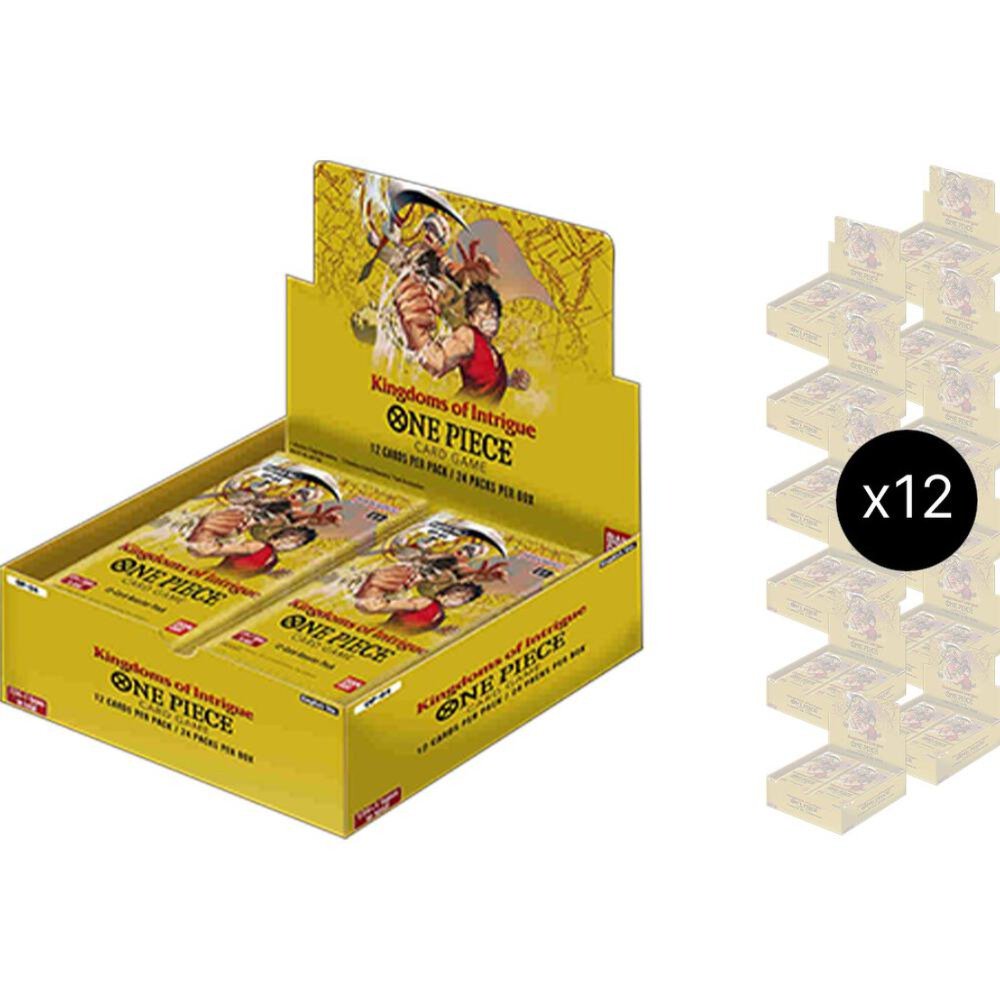 One Piece Card Game OP-04 Kingdoms of Intrigue Booster Box Case