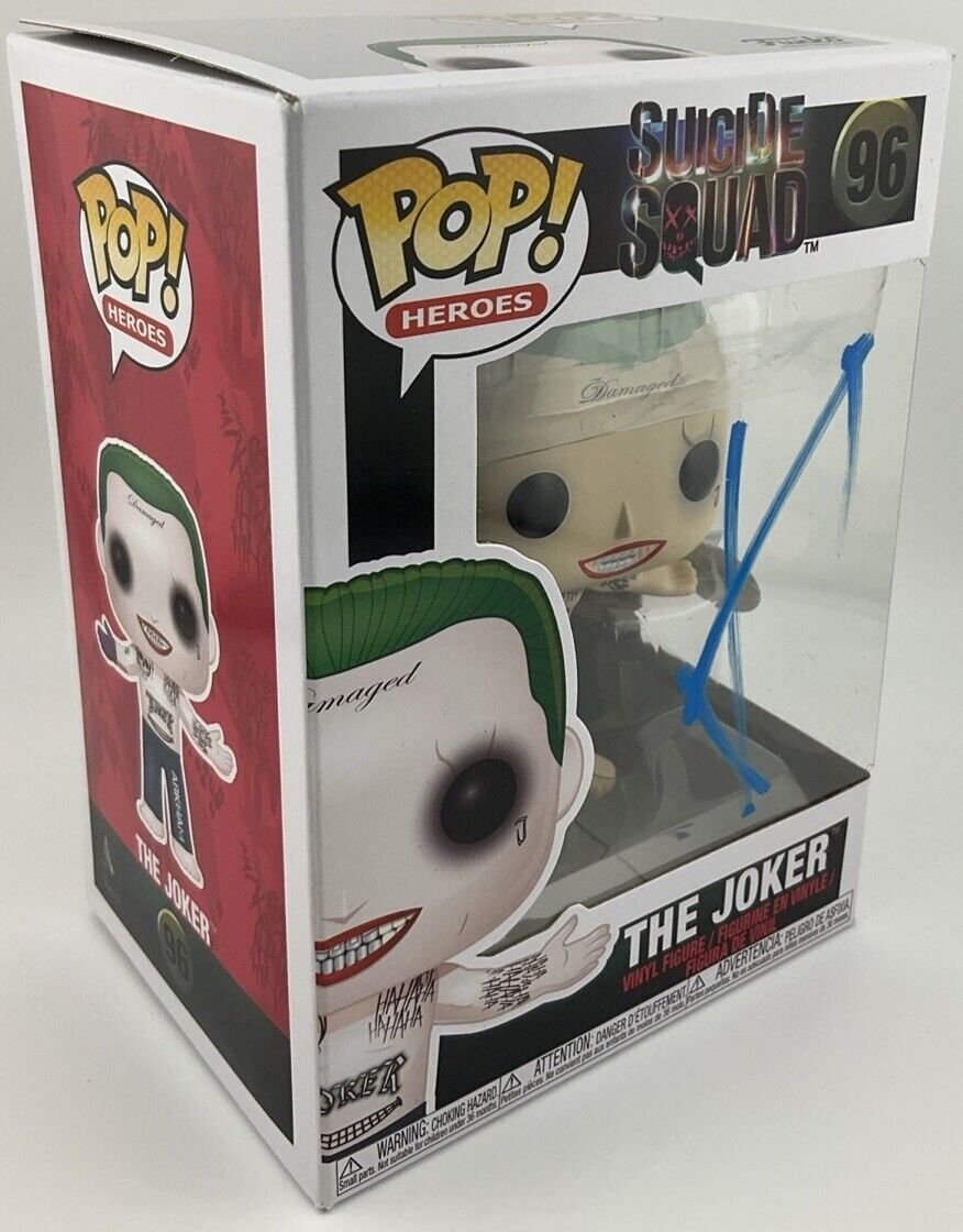 Funko Pop! Vinyl: DC Universe - The Joker (Shirtless) #96 Signed By Jared Leto