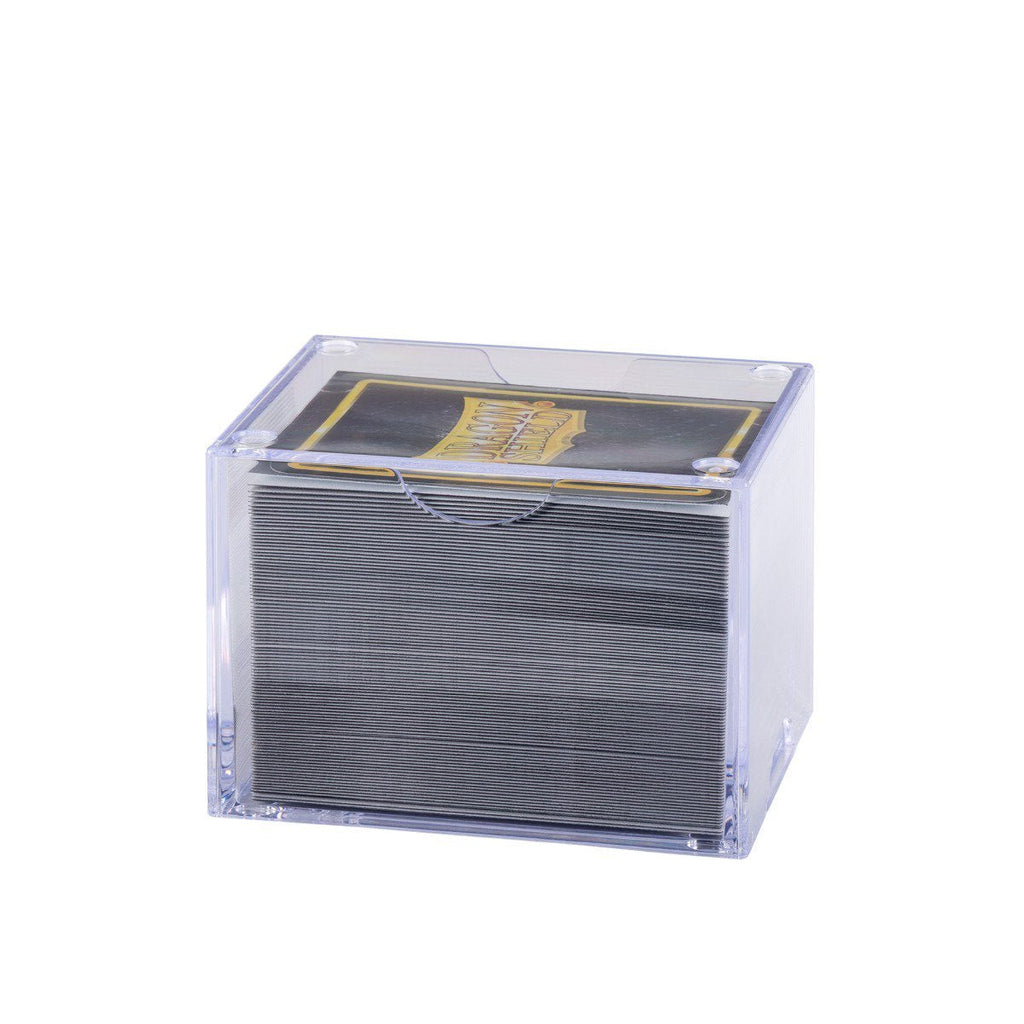 Dragon Shield Strongbox Clear Deck Box for 100+ Double-Sleeved Cards