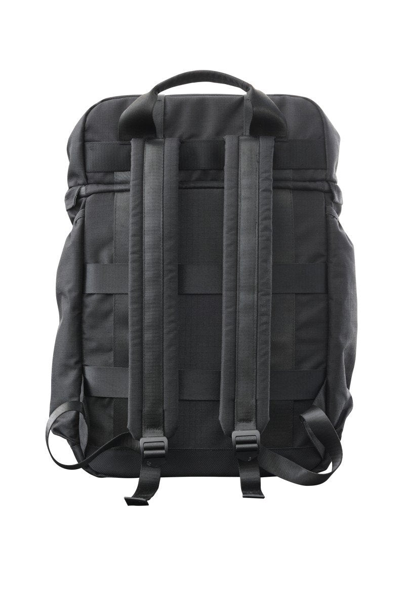 Dragon Shield Dragon Lock System Dragon Pack Backpack Black & Grey for TCG Players, Waterproof Gaming Bag with Laptop Sleeve, Deck Storage & Playmat