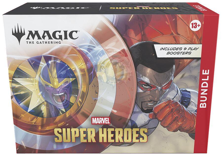 Magic: The Gathering Marvel Super Heroes Bundle Trading Card Game Collectible Box Set with Booster Packs, Collector Booster Accessories, TCG Trading