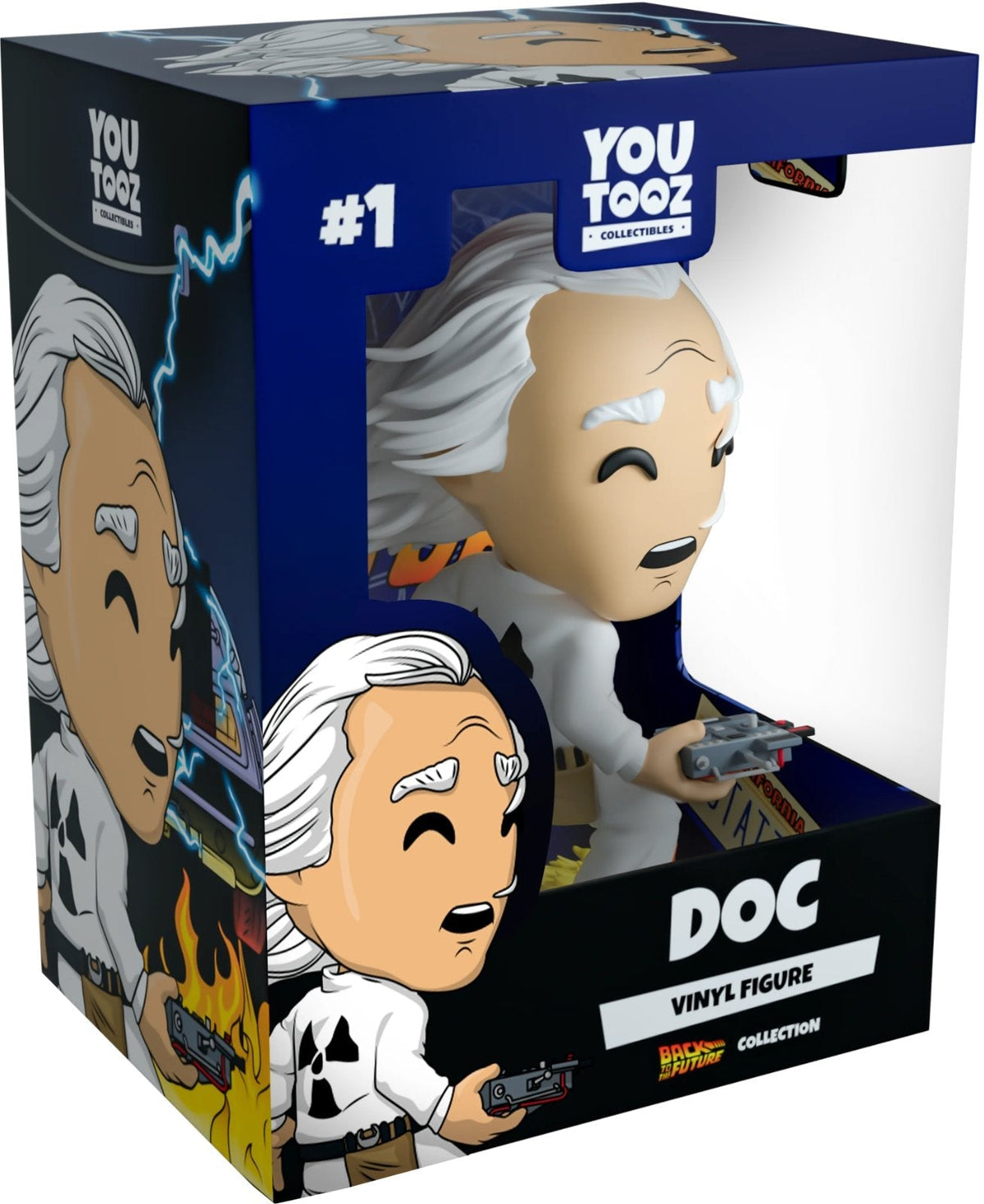 Doc Youtooz Back to the Future Collection - Approx. 4.5" Collectible Vinyl Figure #1 with Window Display Box