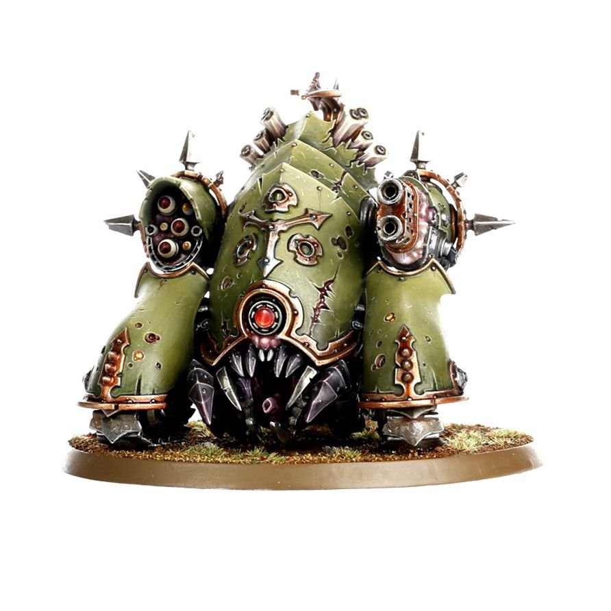 Warhammer 40,000 Death Guard Myphitic Blight-hauler Multipart Plastic Kit – Daemon Engine Vehicle Miniature for Tabletop Wargaming & Collectors Model
