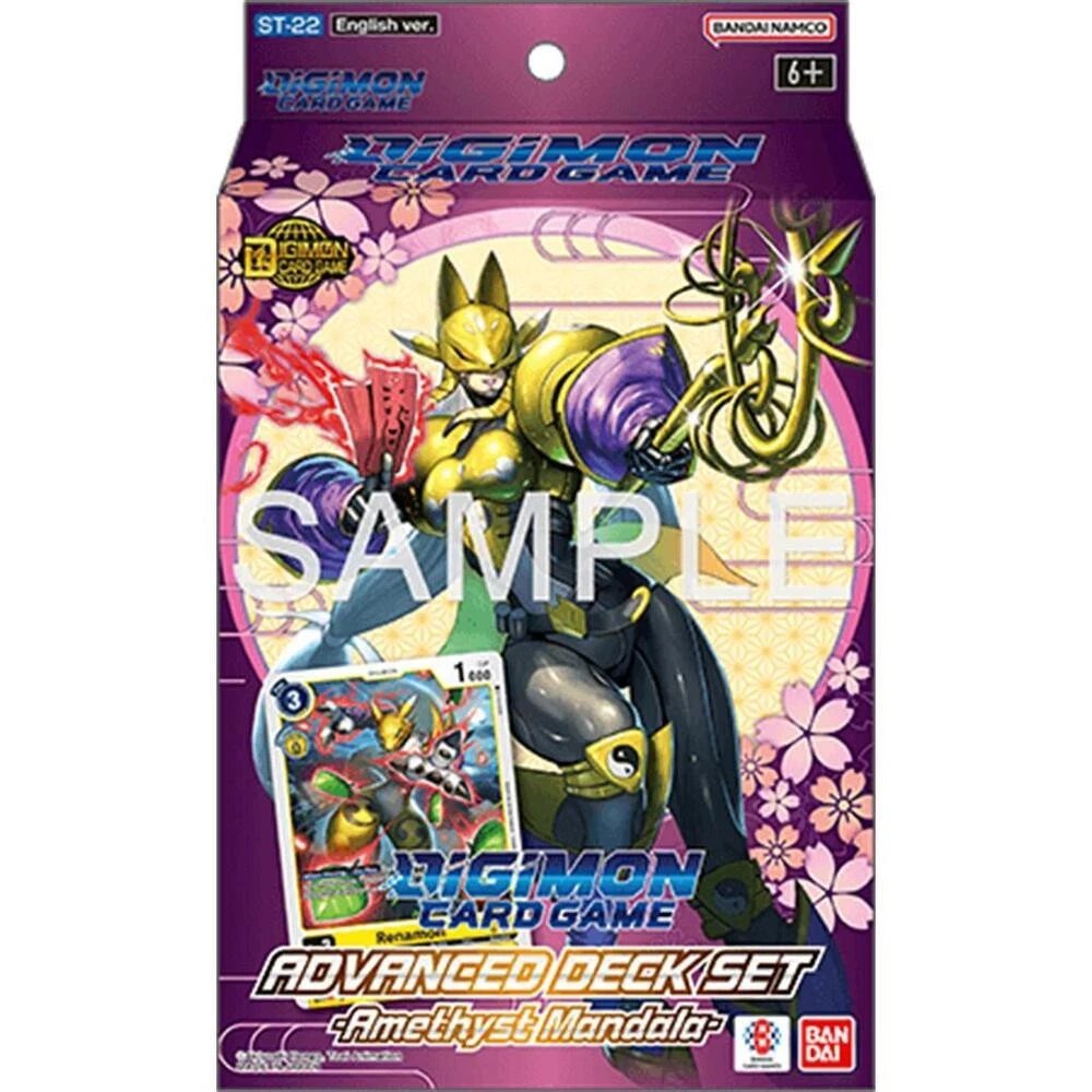 Digimon TCG Amethyst Mandala Advanced Starter Deck ST-22 (Box)