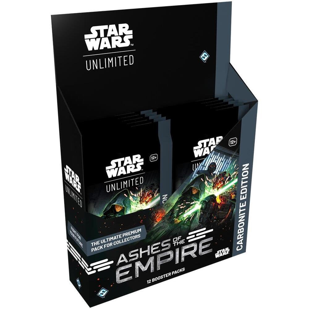 Star Wars Unlimited Ashes of the Empire Carbonite Edition Booster Box Trading Card Game