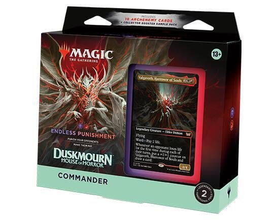 MTG Duskmourn House of Horror Commander Deck Endless Punishment Magic The Gathering