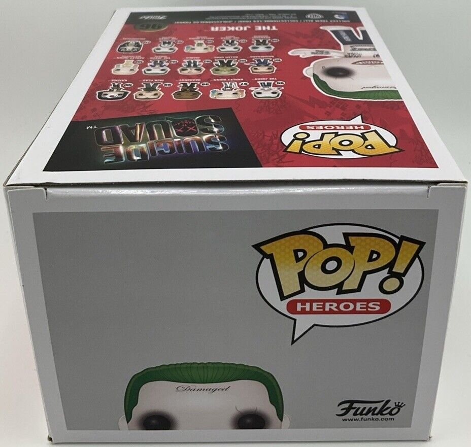Funko Pop! Vinyl: DC Universe - The Joker (Shirtless) #96 Signed By Jared Leto