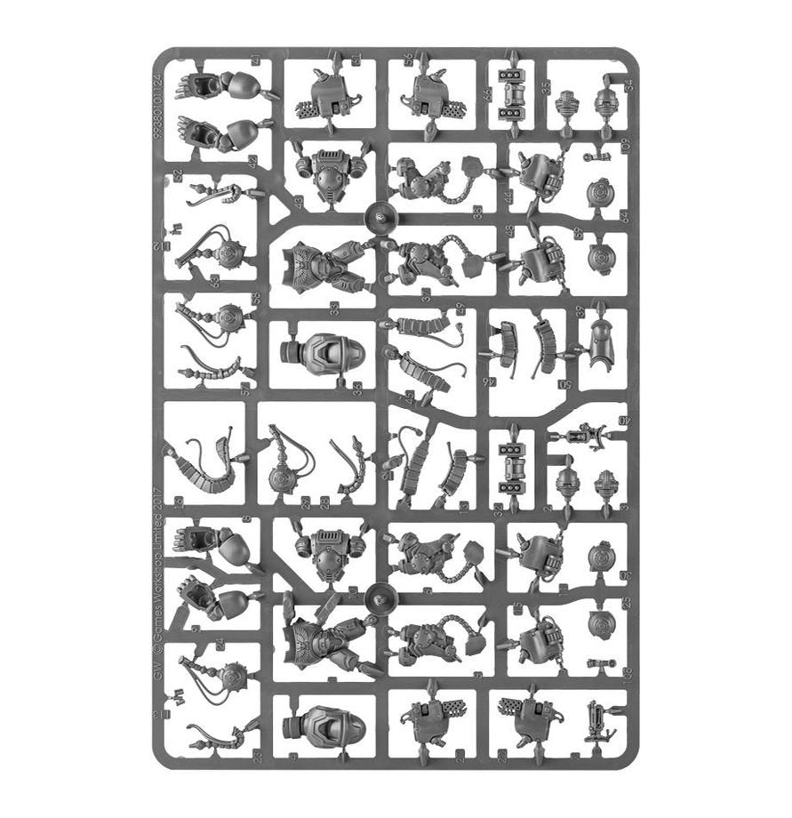 Warhammer 40K Space Marines Primaris Aggressor Squad – Multi-Part Plastic Miniatures Kit with Gravis Armour, Weapon Options & 3 Citadel Bases