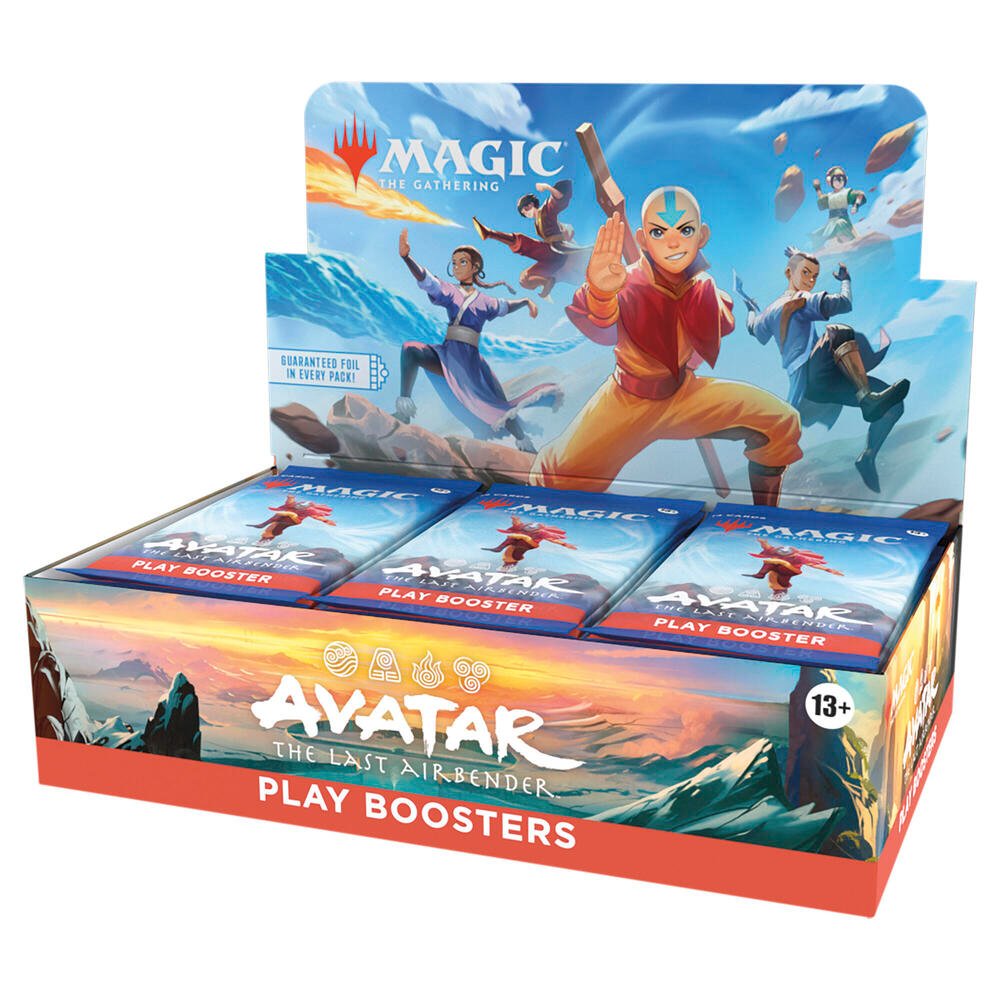 Magic The Gathering Avatar The Last Airbender Play Booster Box Sealed MTG Trading Card Game Display