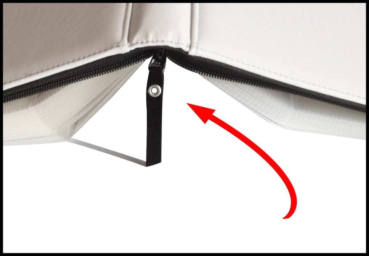 TopDeck 500 Card Trading Card Binder with Zipper Closure