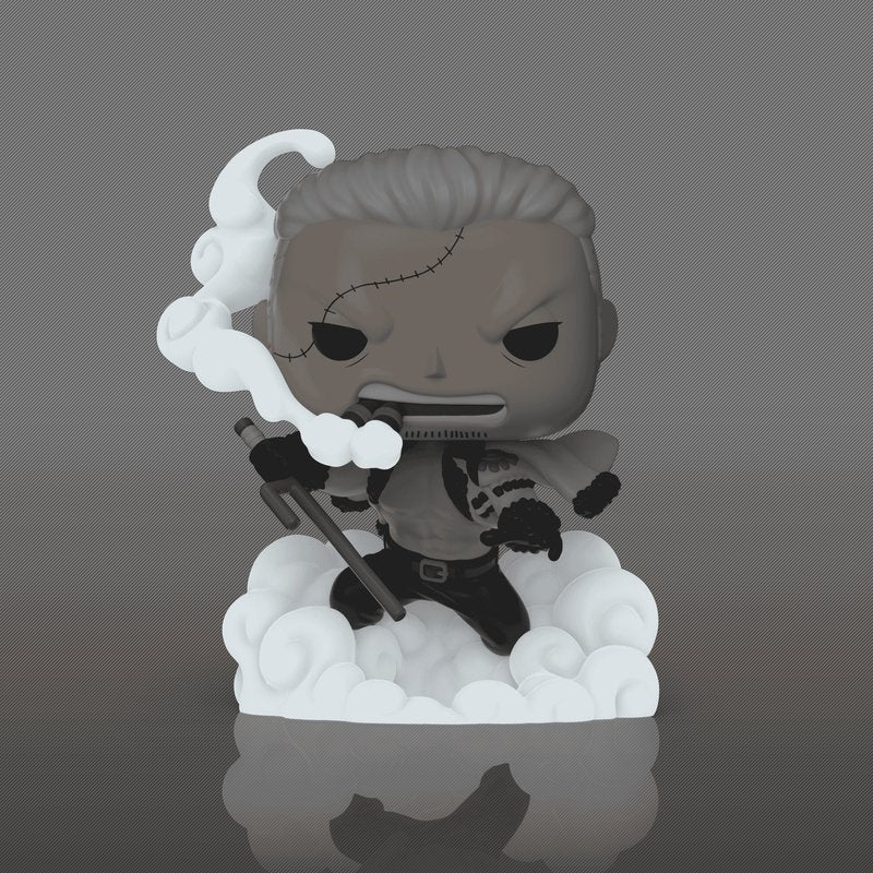 Smoker #1914 Funko Pop! Plus One Piece - Chalice Collectibles Exclusive - Approx. 4.15" Glow Chase Limited Edition Collectible Vinyl Figure Bundled