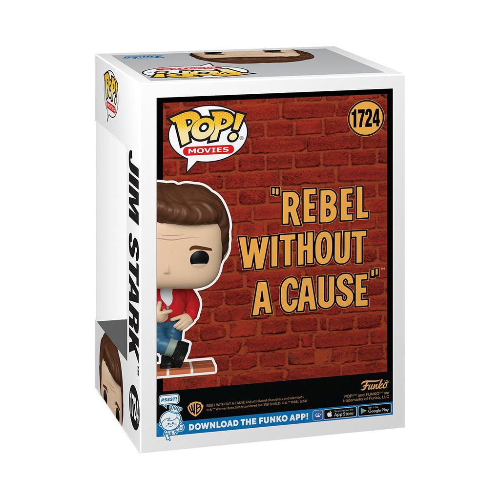 Jim Stark Funko Pop! Movies Rebel Without a Cause - Approx. 4 1/4" Collectible Vinyl Figure #1724 with Display Box Protector Case