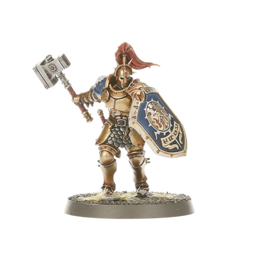 Warhammer Age of Sigmar: Ultimate Starter Set – Spearhead Starter Box with Stormcast Eternals & Skaven, 37 Push-Fit Miniatures, Gaming Mat, Dice &