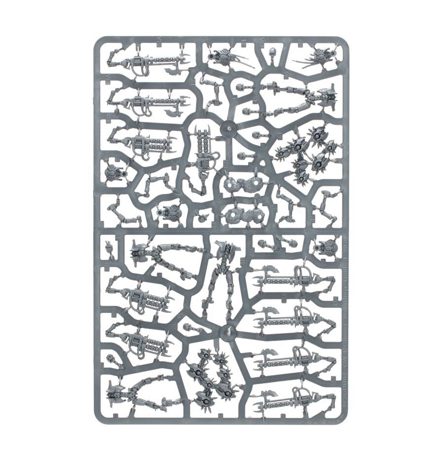 Warhammer 40K Combat Patrol Necrons Army Box Set – Games Workshop Warhammer 40,000 Miniatures Kit Featuring Necron Warriors, Canoptek Constructs &