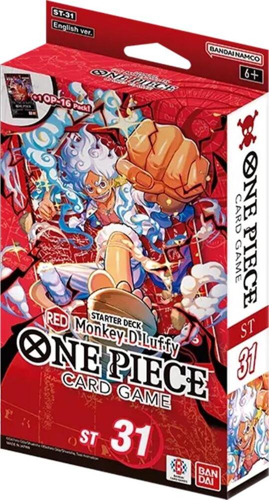 ONE PIECE Card Game Starter Deck ST-31 RED Monkey D. Luffy