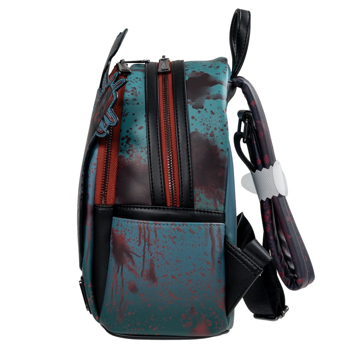 Loungefly Terrifier Art the Clown Glow-in-the-Dark Blood Splatter Mini Backpack - Entertainment Earth Exclusive Faux Leather Horror Collectible Bag