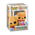 Winnie the Pooh Holding Honeypot Funko Pop! Disney Flocked Exclusive Limited Edition 5000pcs - Approx. 3.65" Collectible Vinyl Figure #1512 with