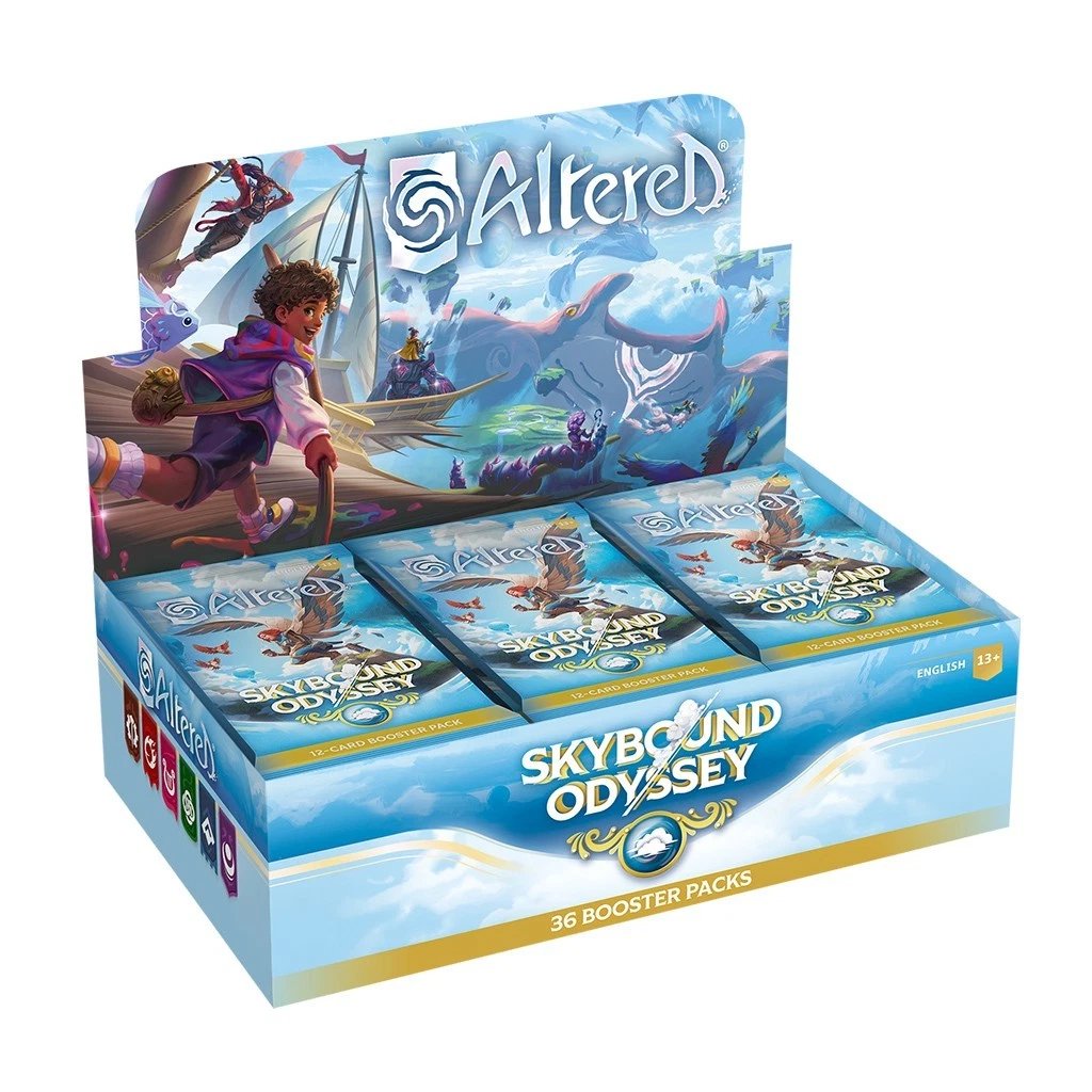 Altered Skybound Odyssey Booster Box – 36 Booster Packs – TCG Card Game Collectible Card Games