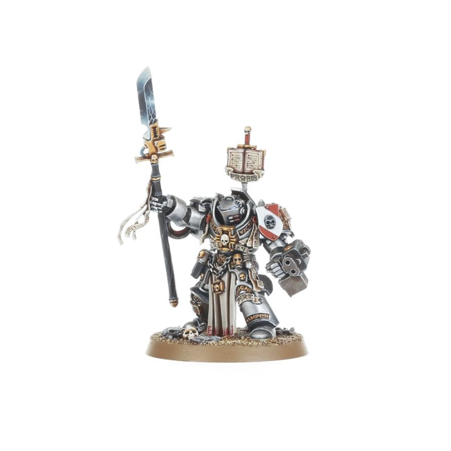 Warhammer 40K Combat Patrol Grey Knights Army Set – 17 Miniatures Including Castellan Crowe, Strike Squad, Brotherhood Terminators & Venerable