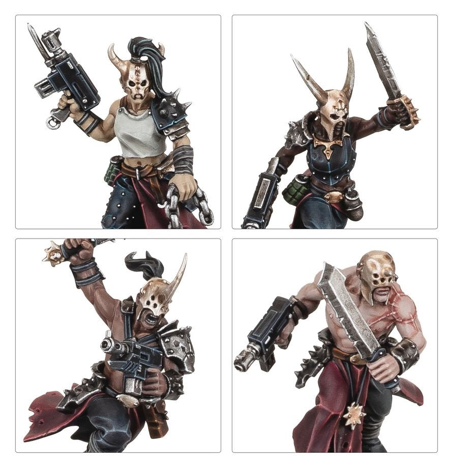Warhammer 40K Combat Patrol Chaos Space Marines Army Box Set – 26 Multipart Miniatures Including Master of Possession, Possessed, Chaos Marines &