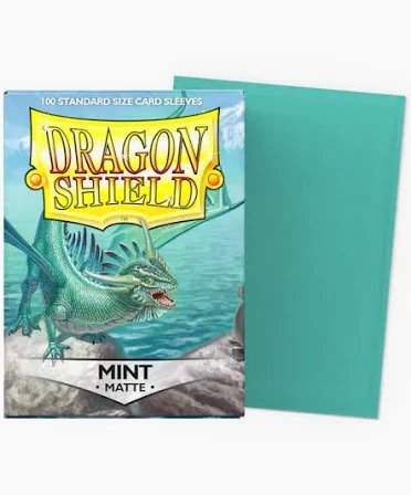 Dragon Shield Card Sleeves Mint Matte 100ct Trading Card Protectors