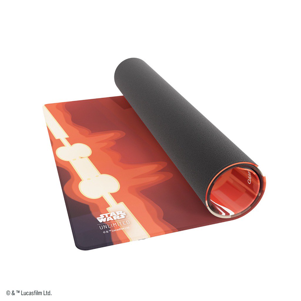 Star Wars Unlimited Game Mat Qui-Gon Jinn, 2mm Cushioned Playmat with Anti-Slip Backing, Full Color Officially Licensed Star Wars Game Mat for TCG