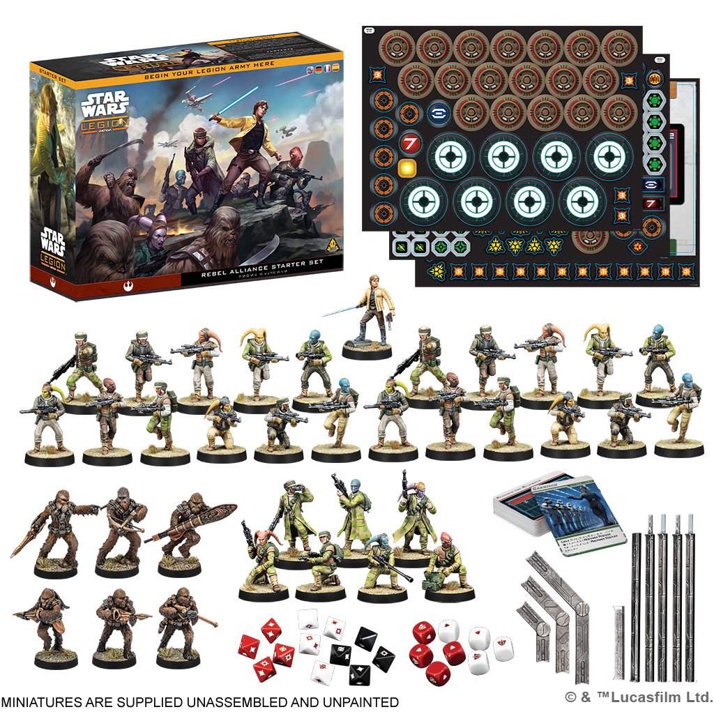 Star Wars Legion Rebel Alliance Starter Set