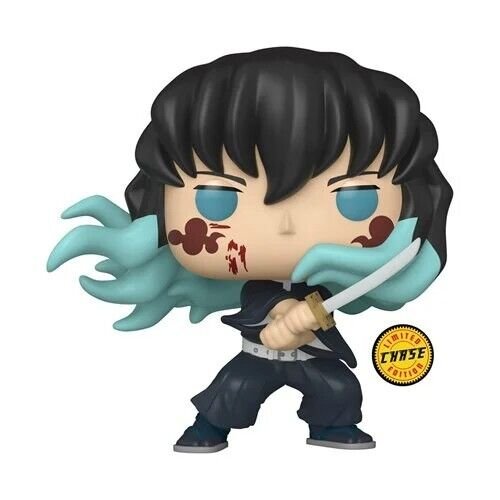 Muichiro Tokito (Attack) Funko Pop! Animation Demon Slayer - Approx. 3 3/4" Chase Limited Edition Collectible Vinyl Figure #1853 with Display Box