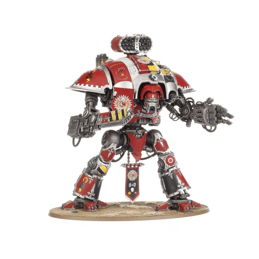 Warhammer 40K Imperial Knights Knight Questoris Model Kit – Multipart Plastic War Machine Figure with 6 Build Configurations for Warhammer 40,000
