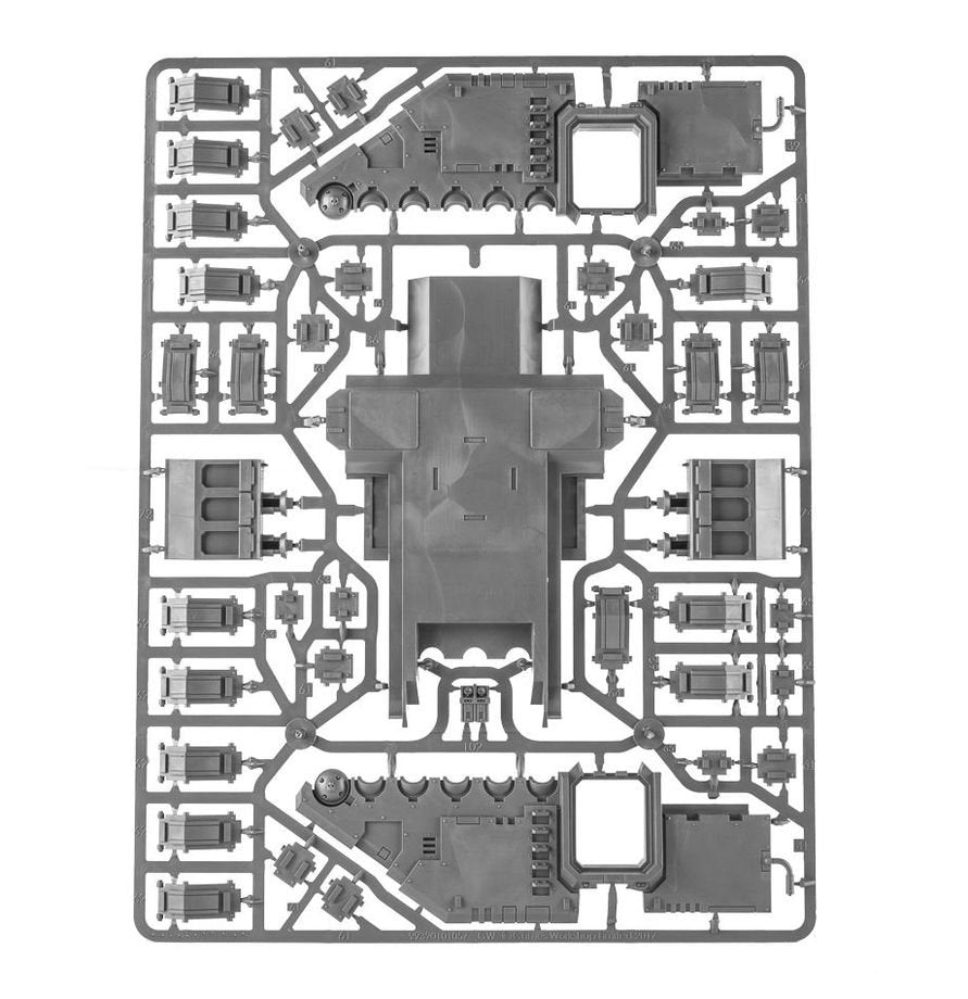 Warhammer 40,000 Space Marines Repulsor Executioner Tank Model Kit – Heavy Laser Destroyer or Macro Plasma Incinerator – Customizable Plastic Vehicle