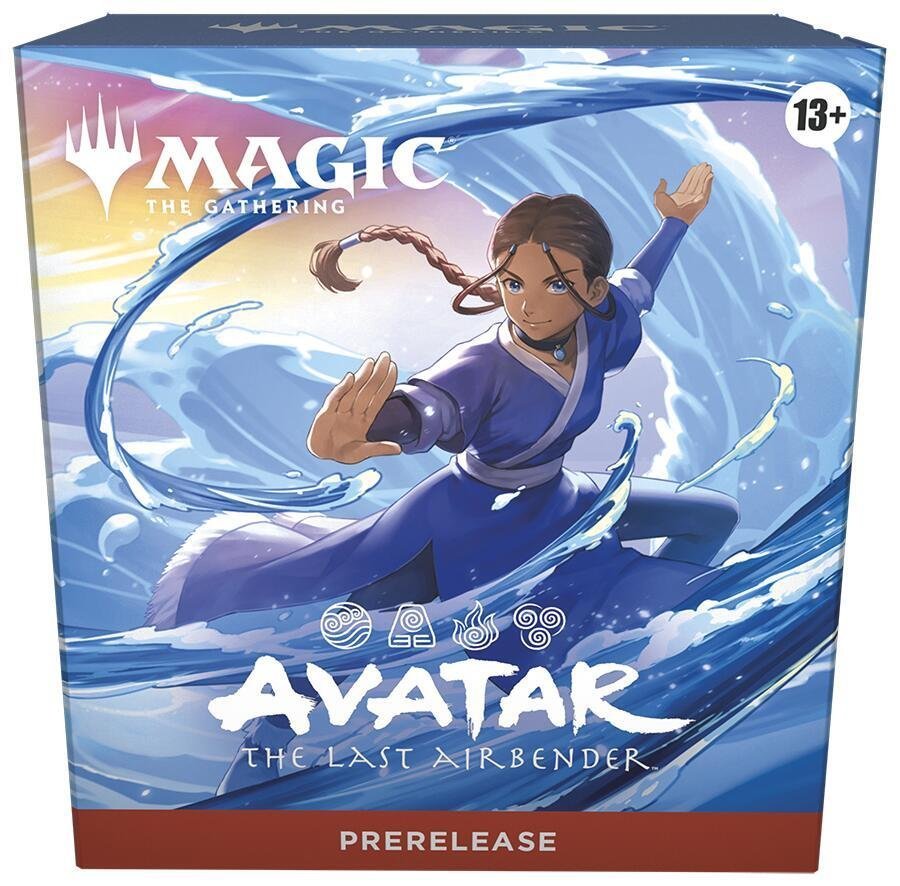 Magic The Gathering Avatar The Last Airbender Prerelease Pack Katara Blue