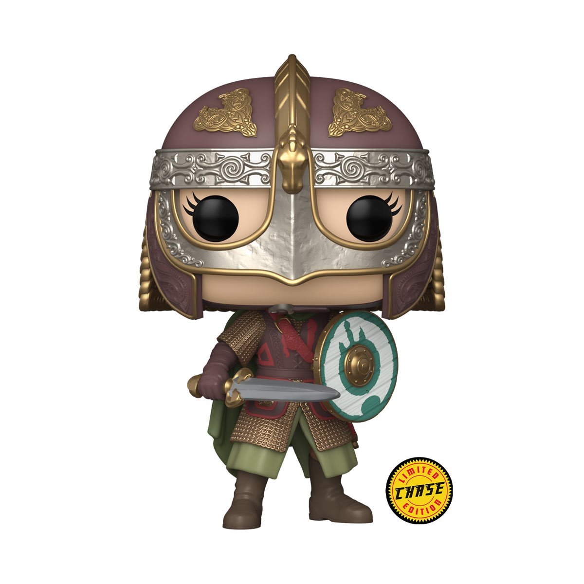 Eowyn (Battle) Funko Pop! Movies The Lord of the Rings - Approx. 3 3/4" Collectible CHASE Limited Edition Vinyl Figure #1743 with Display Box