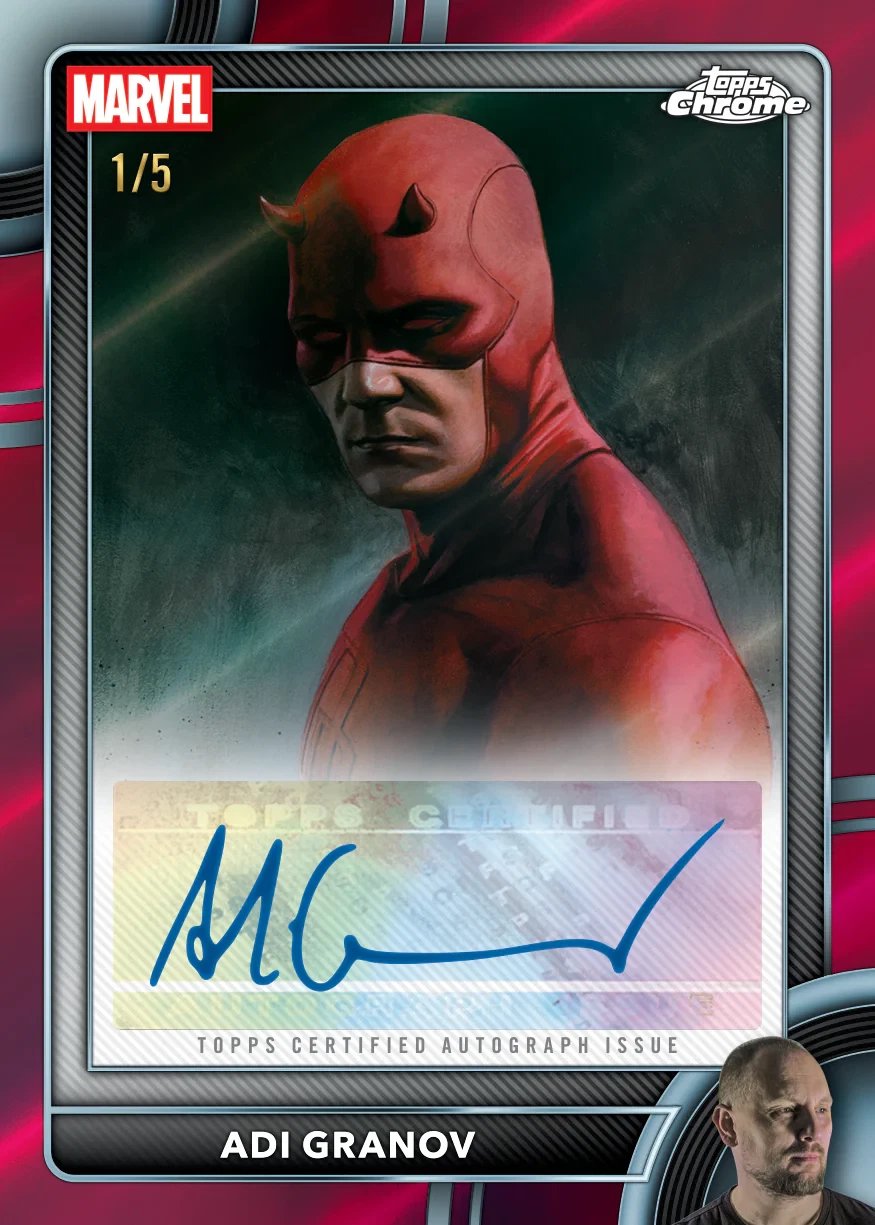 Topps Chrome Marvel Comics 2026 Hobby Box (Preorder)